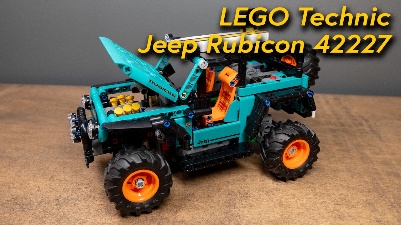 The new LEGO Technic Jeep Wrangler Rubicon fixes the old one’s biggest miss