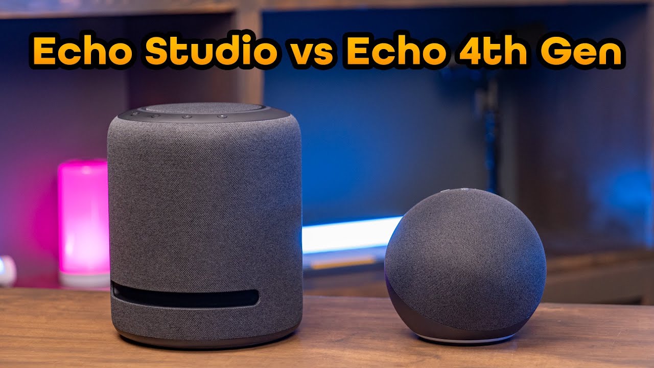Echo Studio vs Echo 4th Gen: which Alexa speaker to buy